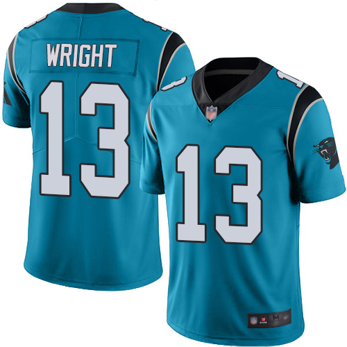 Carolina Panthers Limited Blue Youth Jarius Wright Alternate Jersey NFL Football #13 Vapor Untouchable